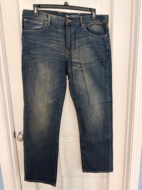 GAP Other - 2/$25 Gap Men's Straight Fit Jeans - Dark Blue Wash 38x32